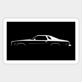 Chevrolet Chevelle Laguna Type S-3 Silhouette Magnet